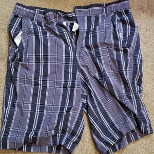 Black and Gray Shorts